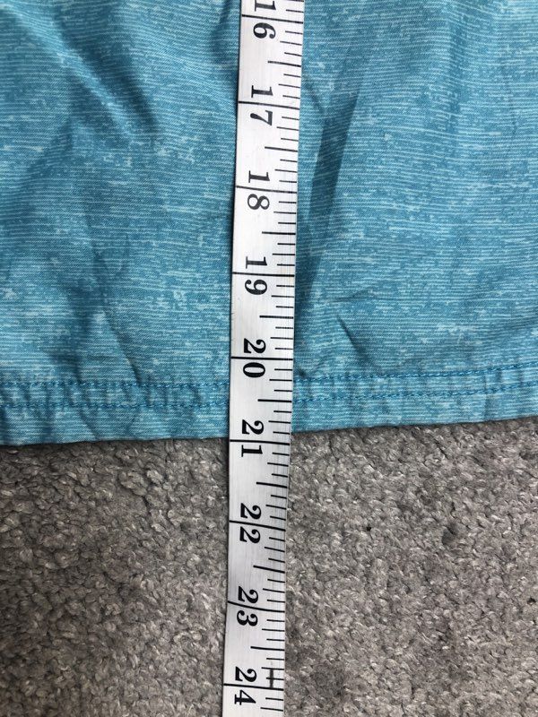 OP Shorts Mens Medium Teal Luster Bermuda Activewear Running Jogging Lightweight
