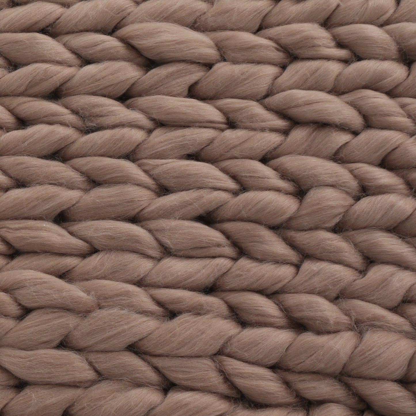 Estyl Knitted Braid Pattern Throw Blanket