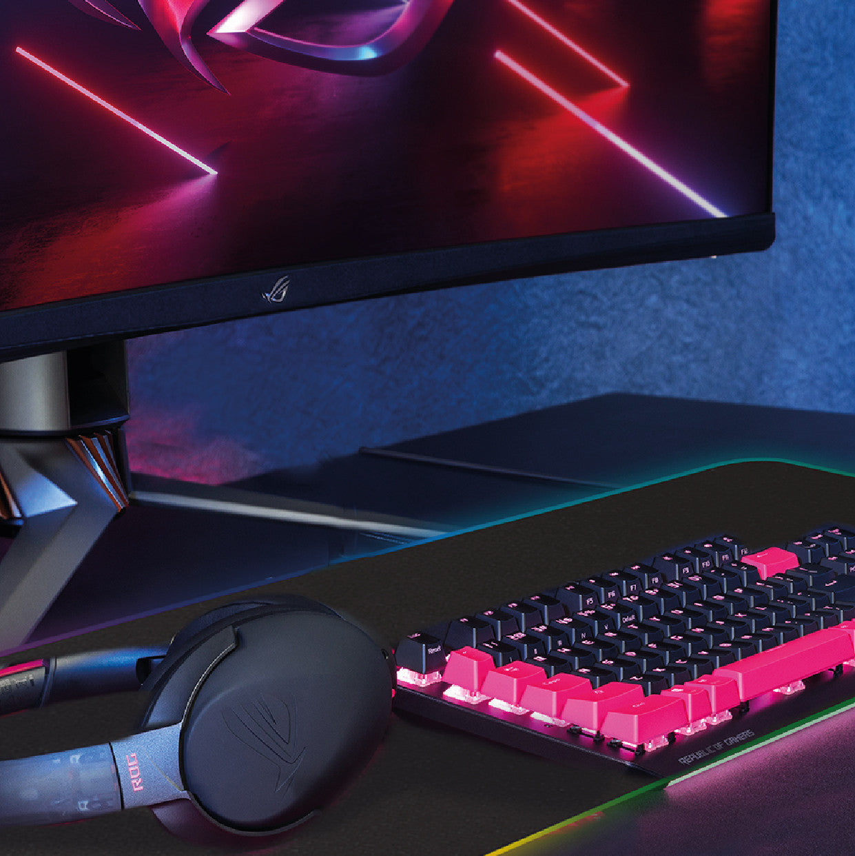 Laser Gaming X-Large LED Gaming Pad (Black)
