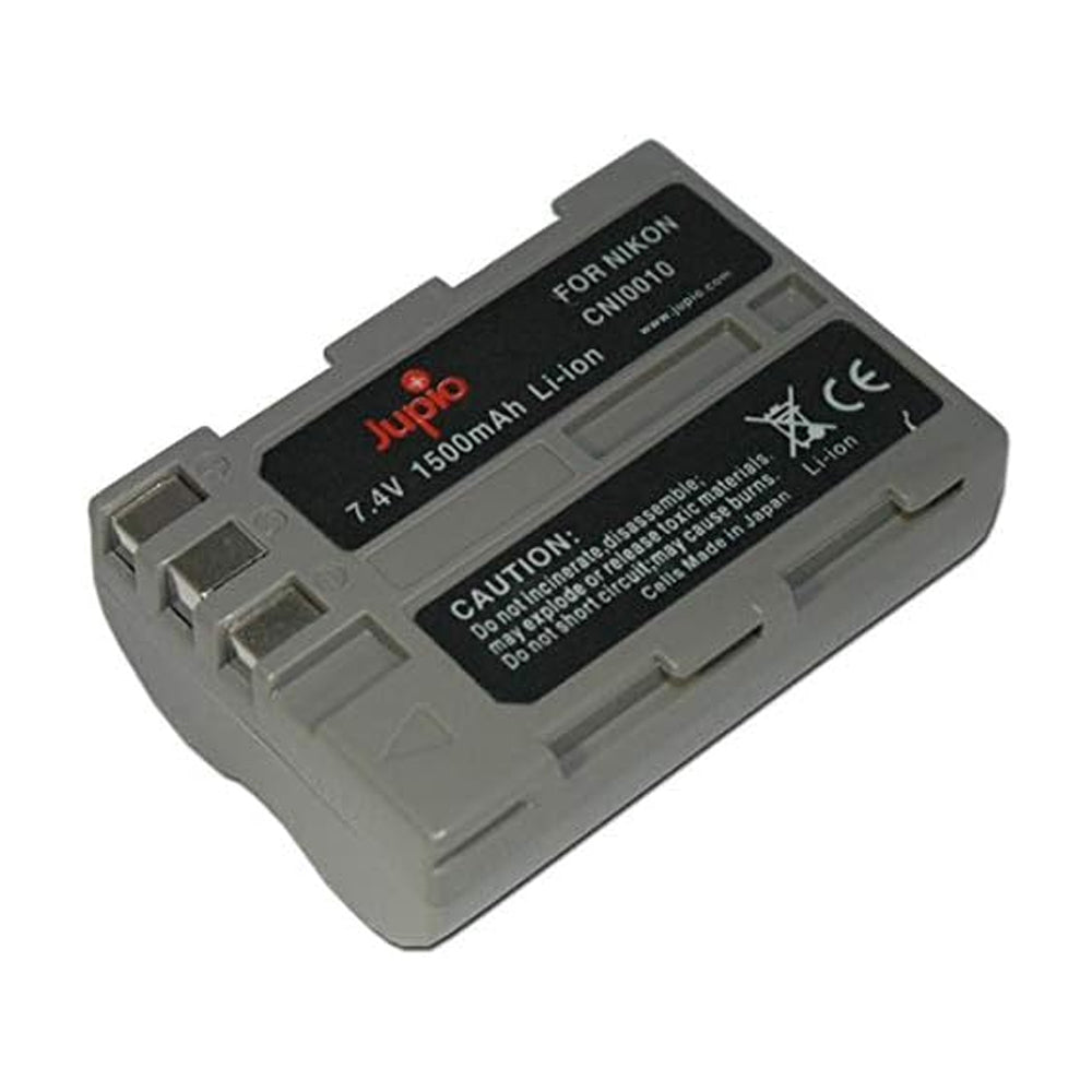 Jupio Li-Ion 7.4V 1600mAh Rechargeable Battery For Nikon EN-EL3E Camera