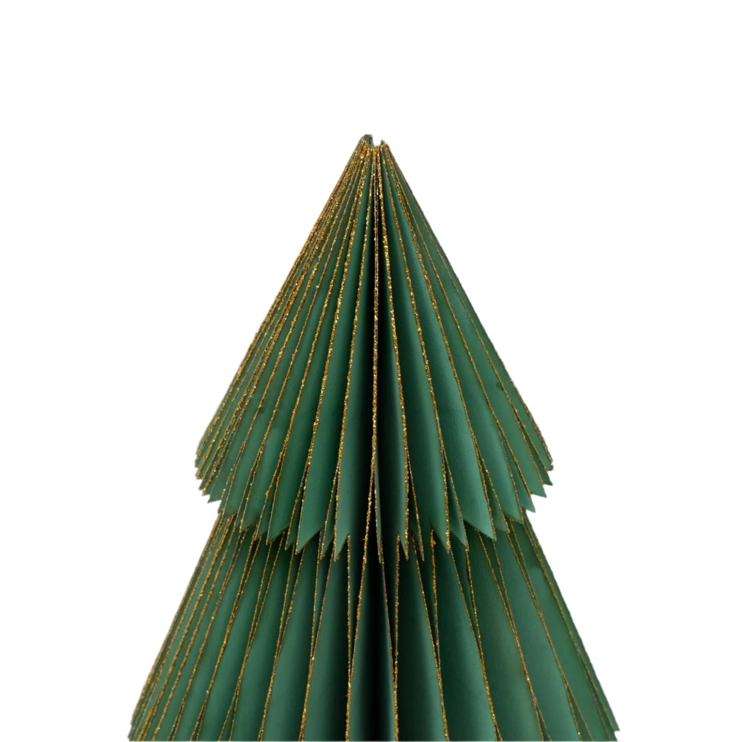 Green Handmade Paper Tree, Set of 2
