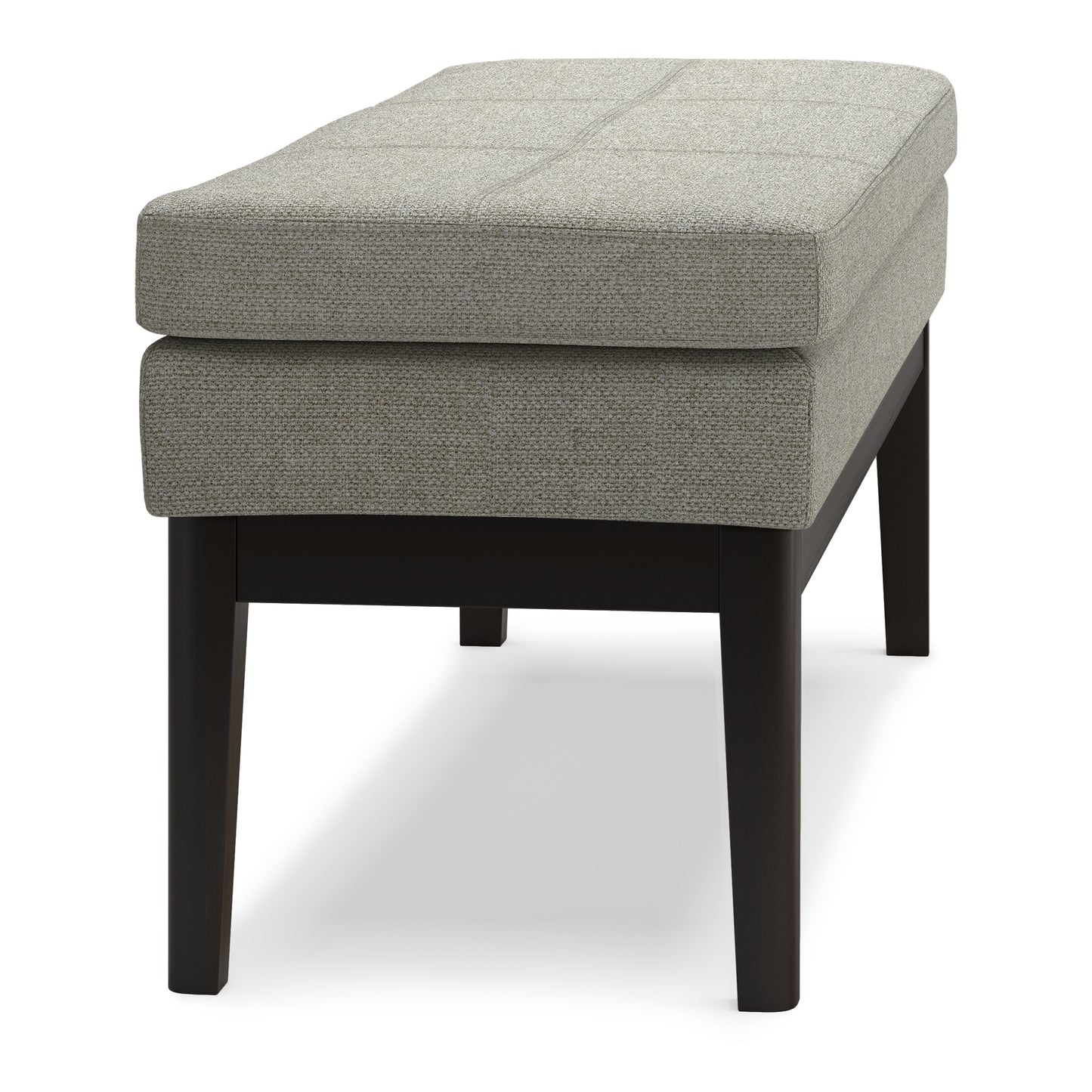 Nocturne 45.28" Ottoman Bench with Stitching Detail
