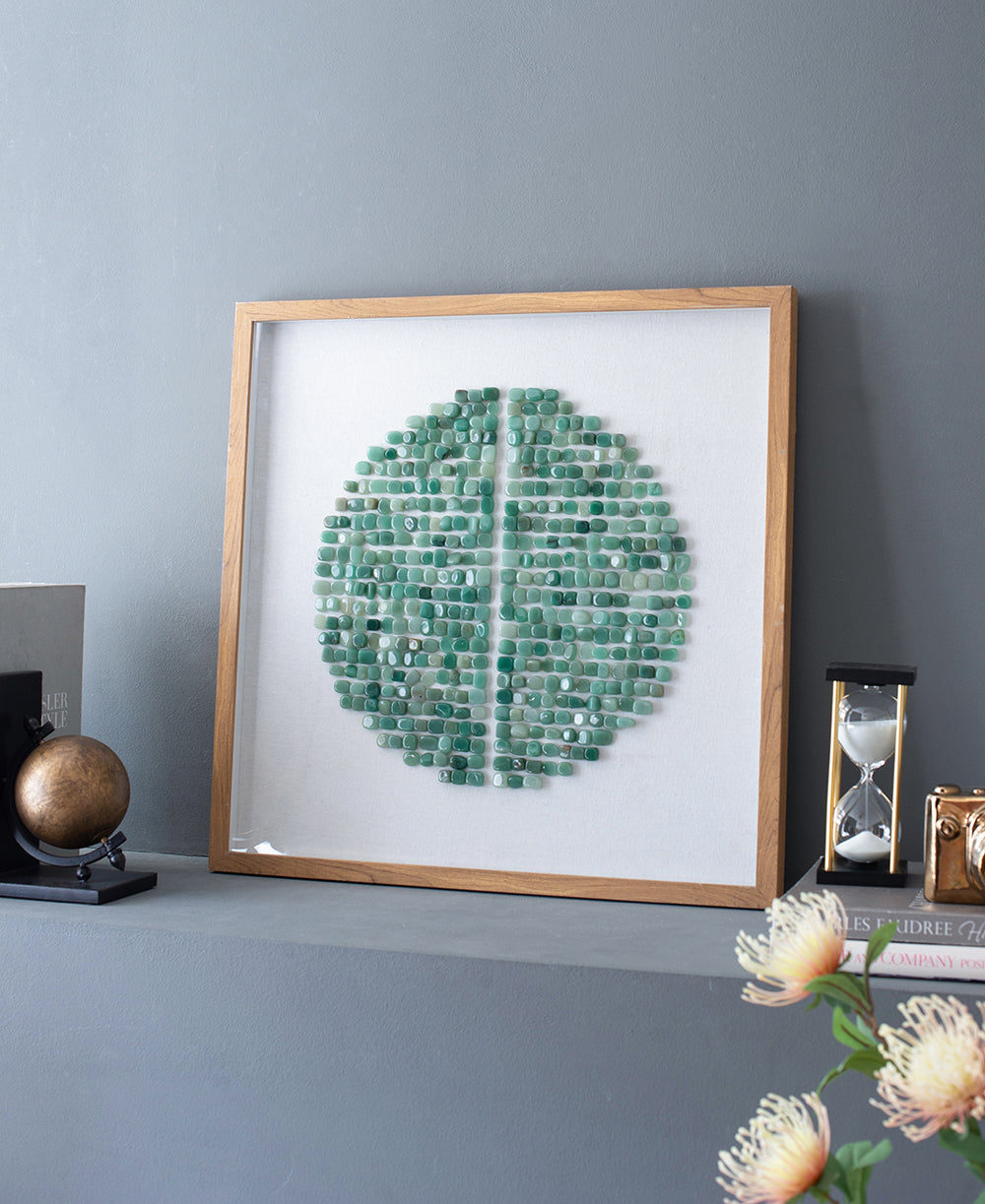 Elos Stone Shadow Boxes Wall Art, Set of 2