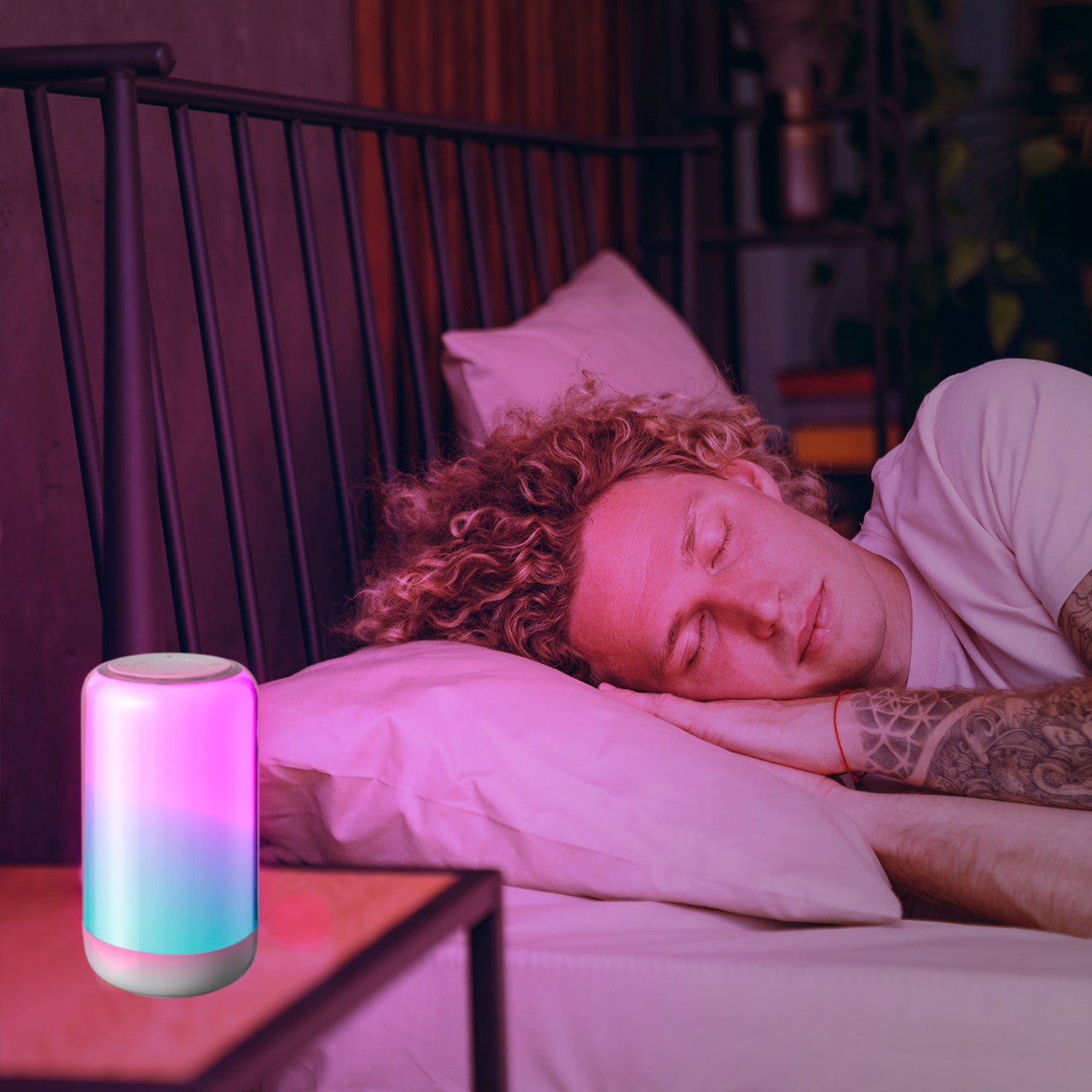 Laser Ambient Light Bluetooth Speaker (RGB)
