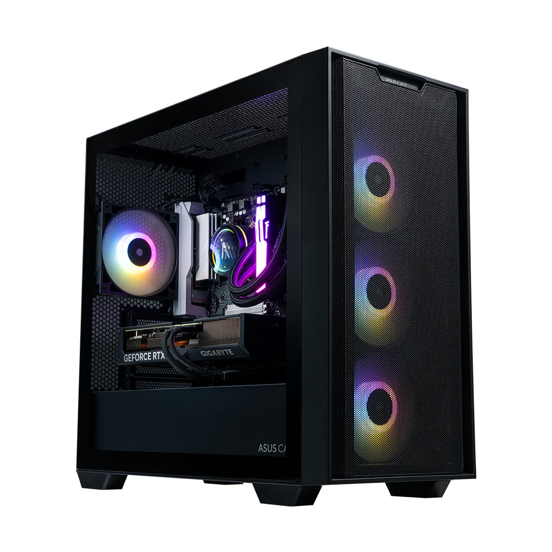 Aftershock Rapid Pro Desktop Gaming PC (Ryzen 7 7700) [RTX 4070]