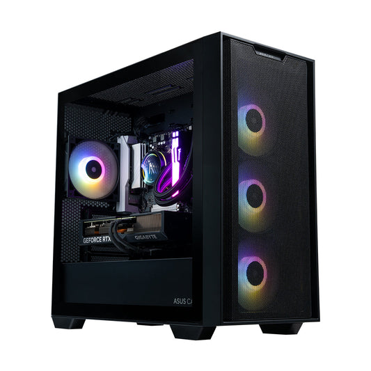 Aftershock Rapid Pro Desktop Gaming PC (Ryzen 7 7700) [RTX 4070]