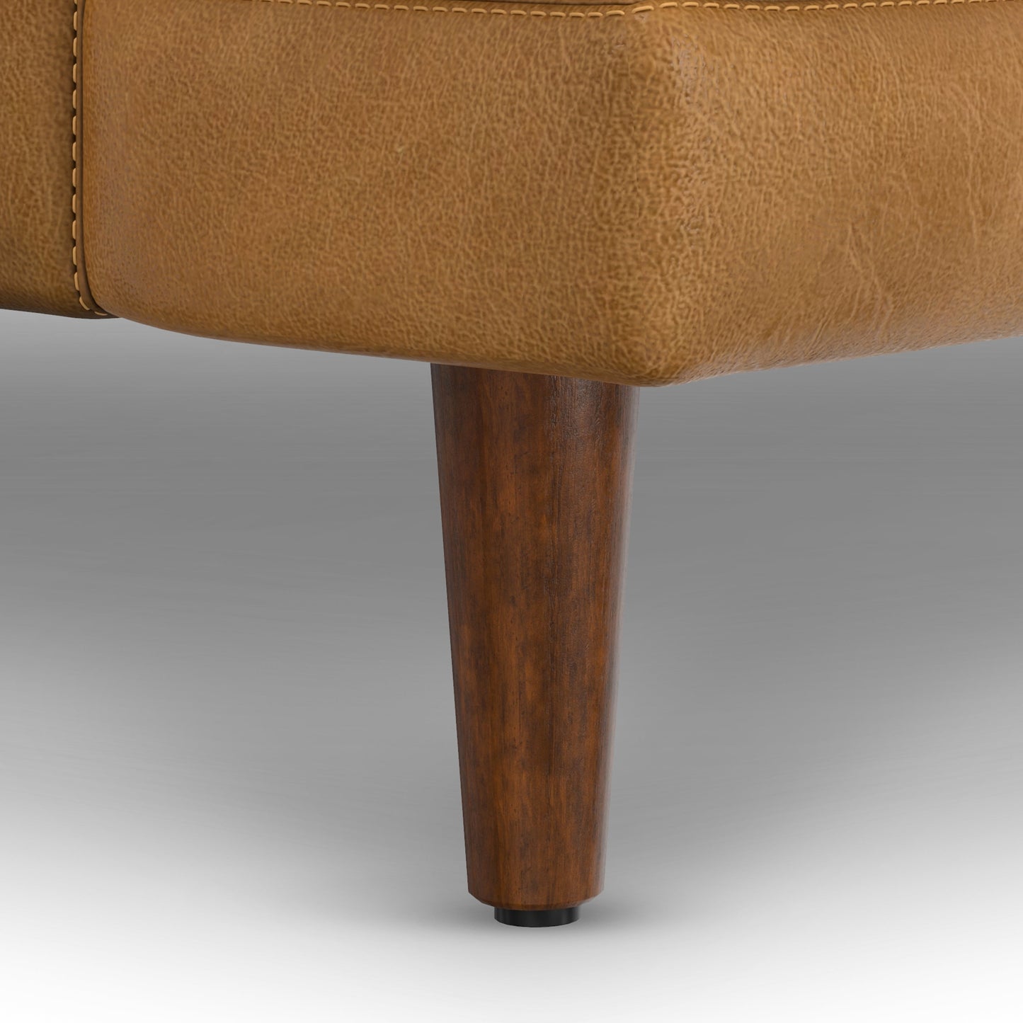 Melodia 76" Upholstered Sofa with Loose Back and Seat Cushion