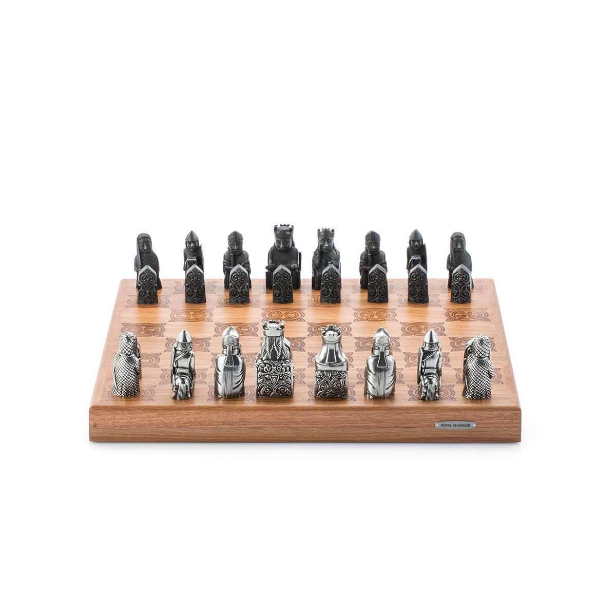 Royal Selangor Lewis Pewter Chess Set