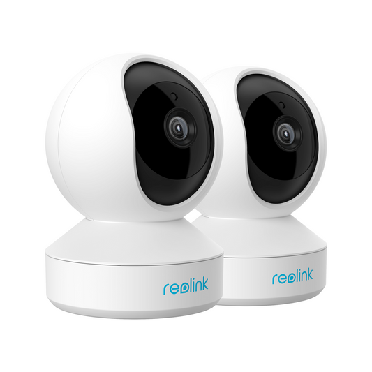 Reolink Indoor 4MP PTZ WiFi Security Camera E1 Pro (2 Pack)