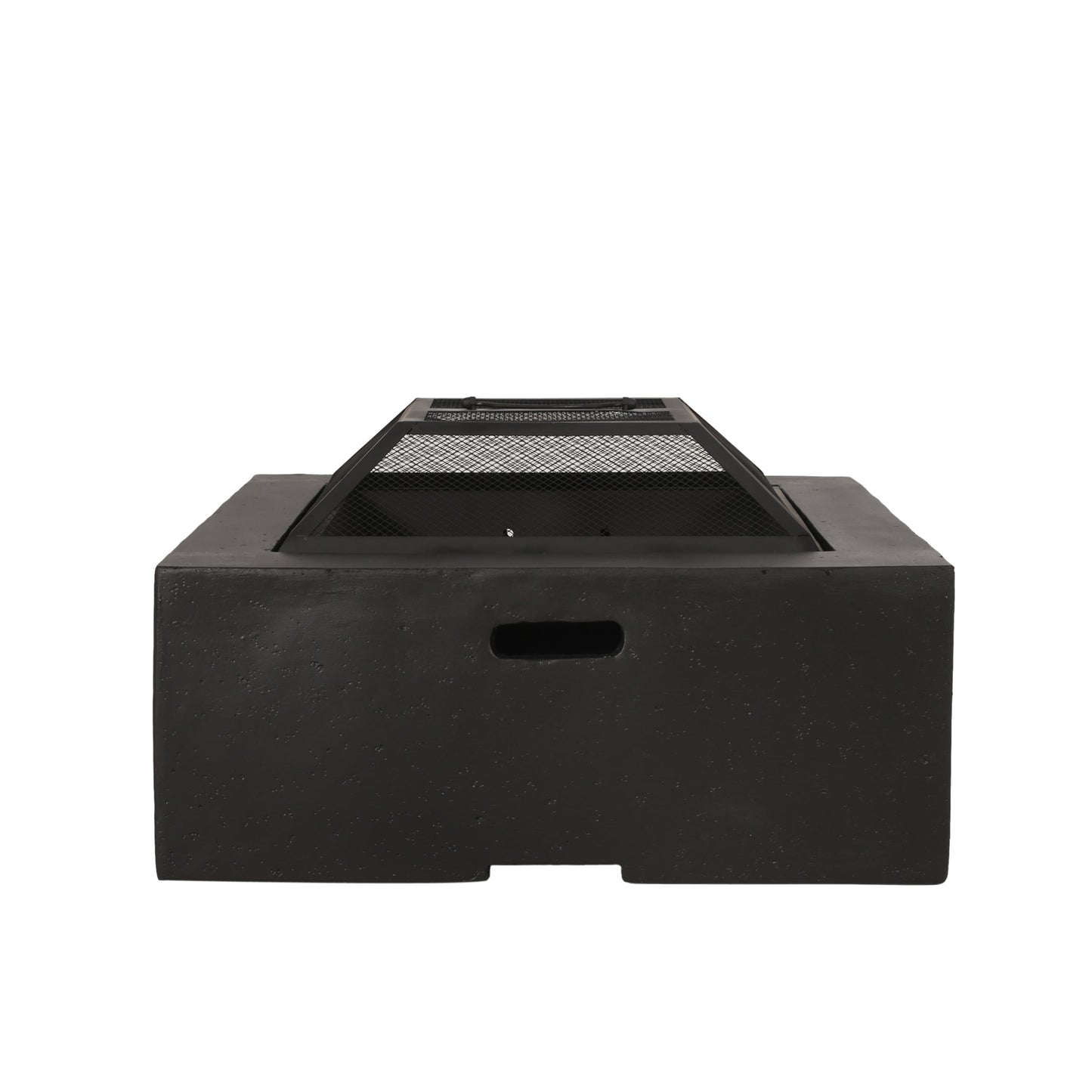 Outdoor Square Wood Burning Firepit