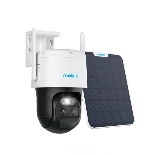 Reolink 2K+ WiFi Auto-Zoom Tracking Security Camera Battery/Solar Powered  , Trackmix+Solar Panel
