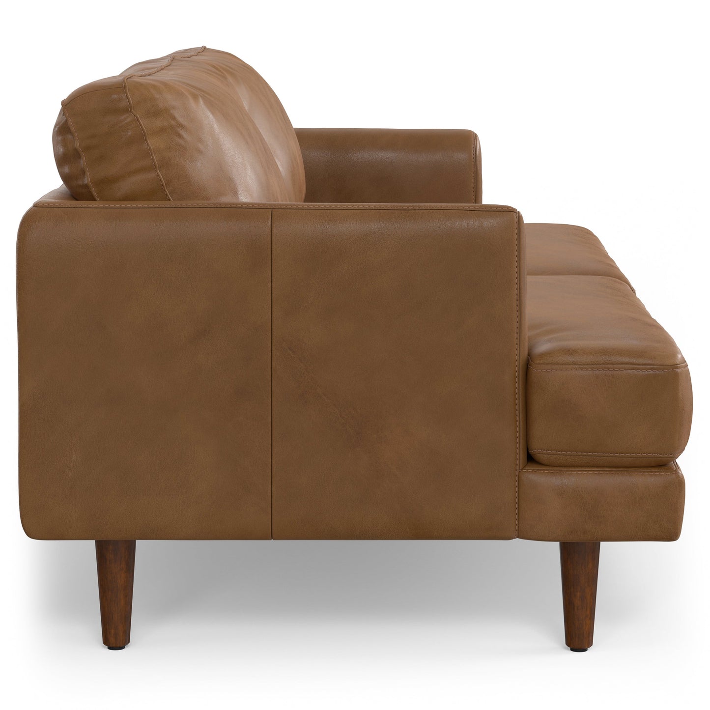 Melodia 76" Upholstered Sofa with Loose Back and Seat Cushion