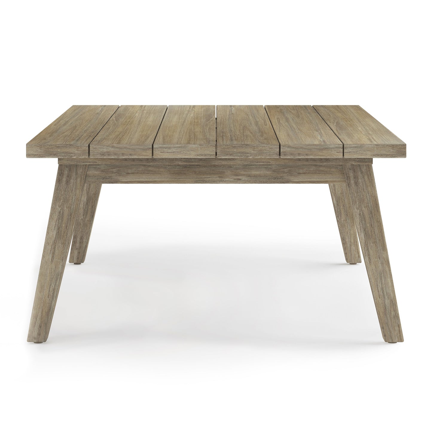 Outdoor Coffee Table with Slatted Top
