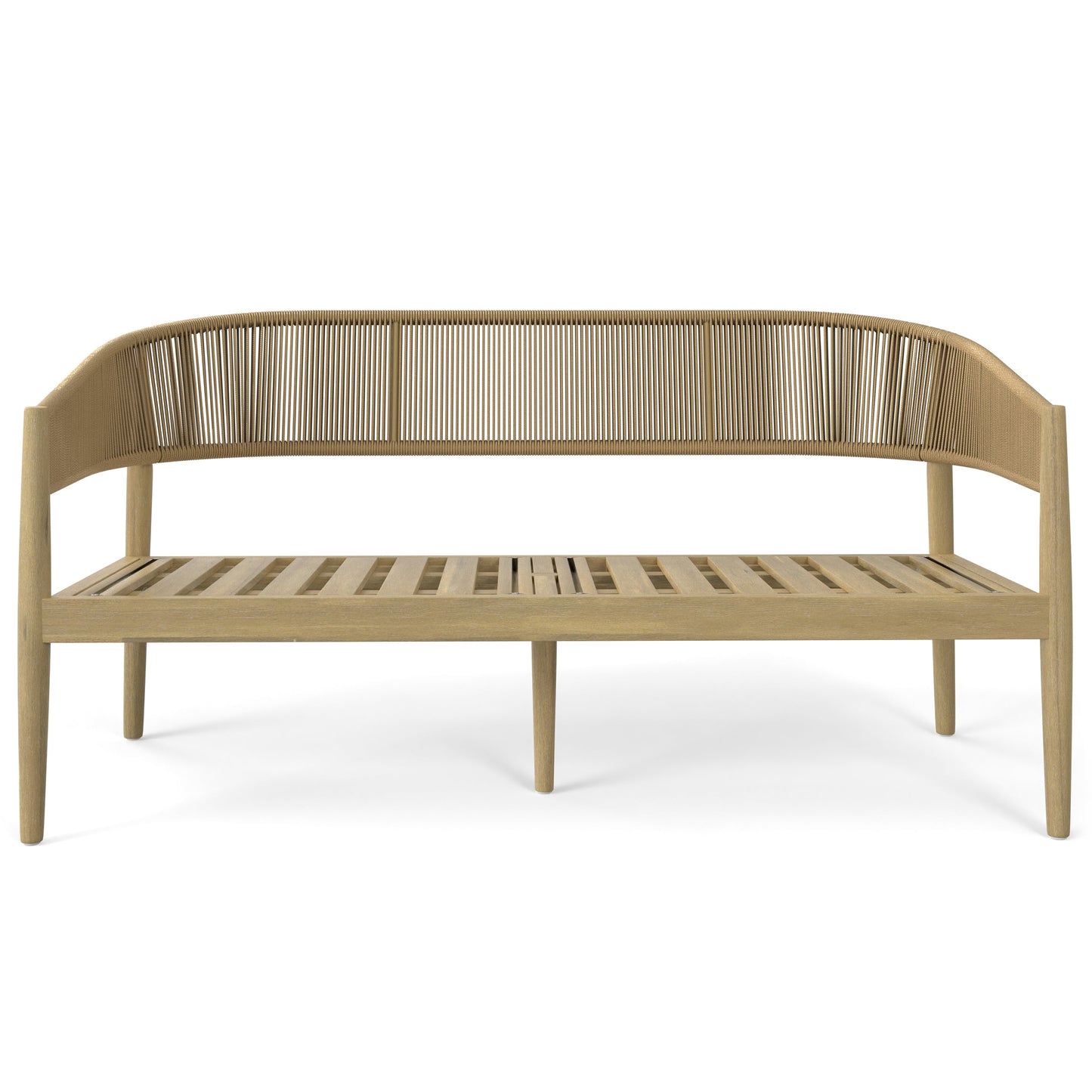 Outdoor Sofa with Curved Back and Arm