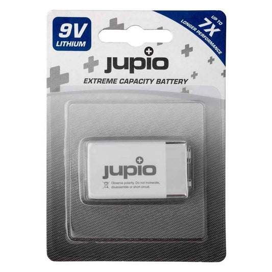 Jupio Non-Rechargeable Lithium Battery 9V VPE-10 - White/Grey