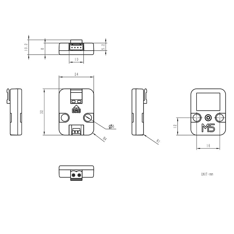 DAC 2 I2C Unit (GP8413)