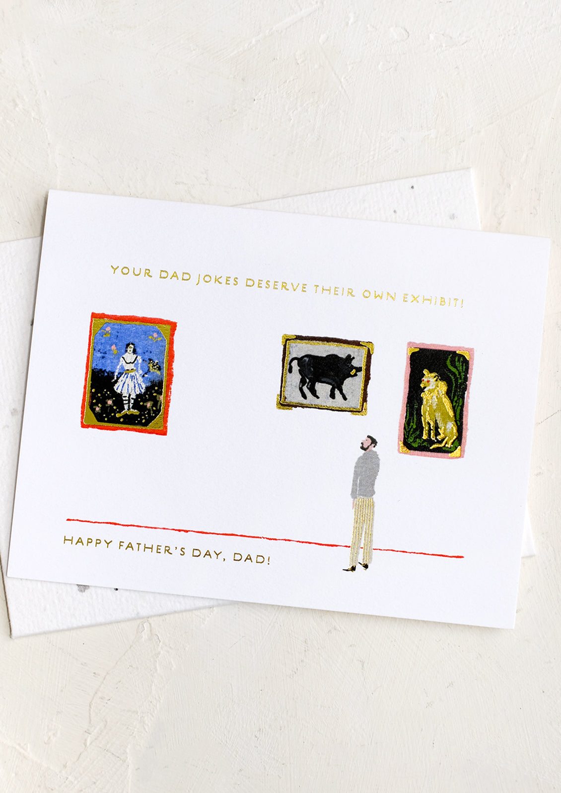 Dad Jokes Exhibit Card