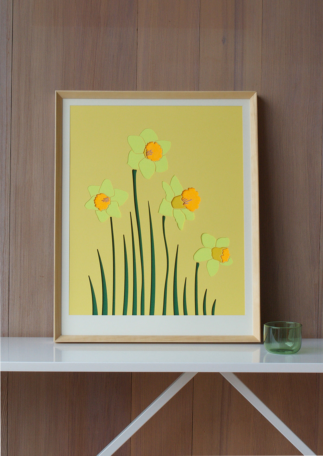 Daffodils Lasercut Artwork