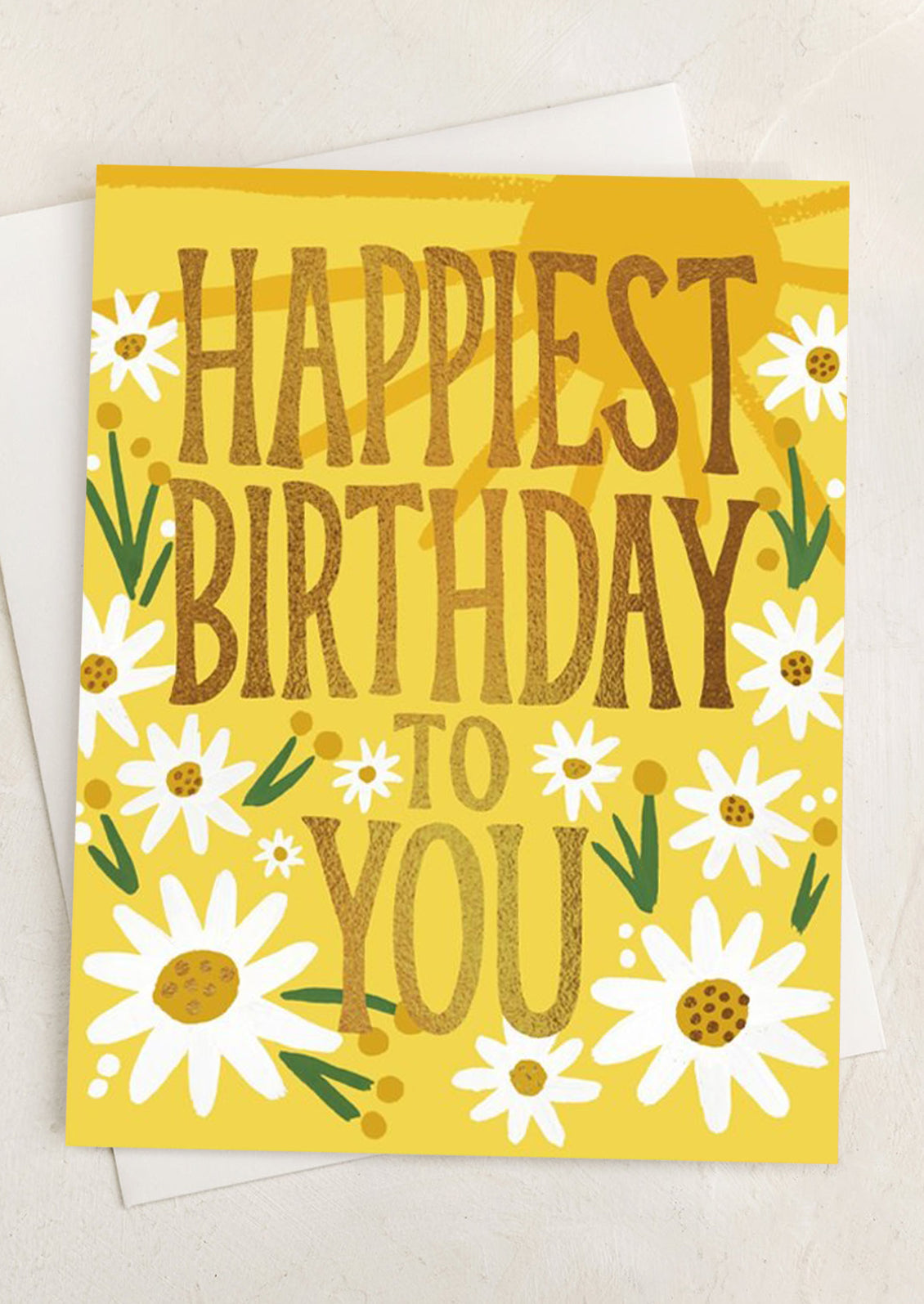 Happiest Birthday Daisies Card