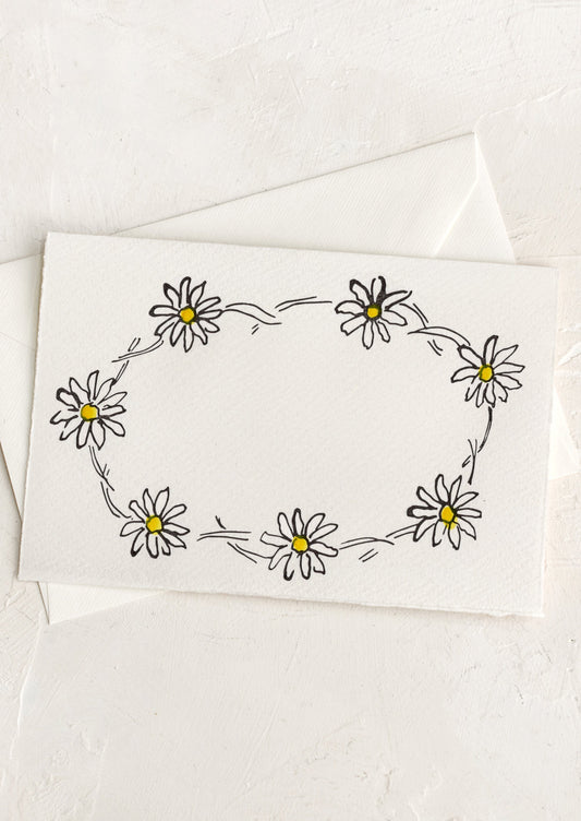Daisy Chain Blank Card