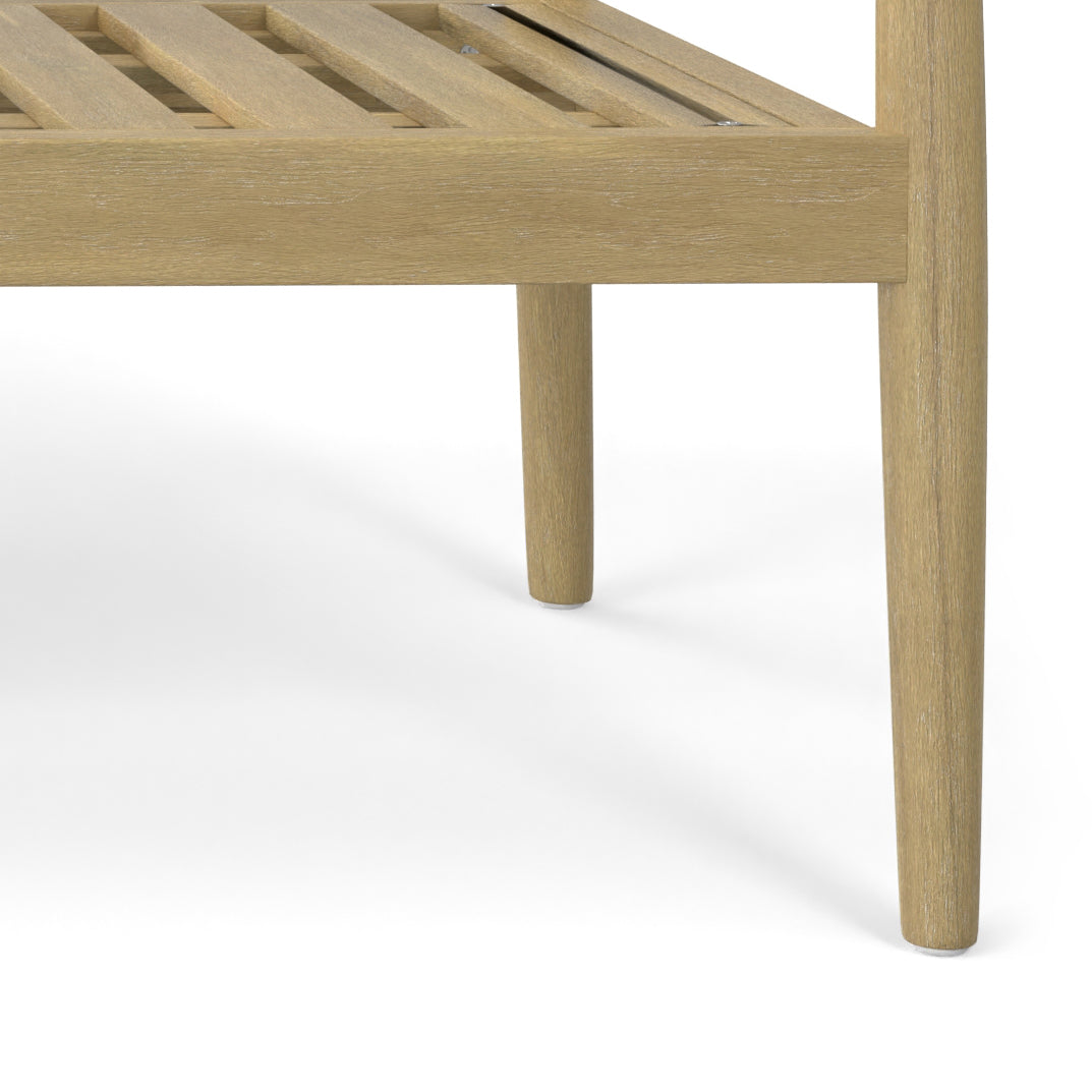 Outdoor Sofa with Curved Back and Arm