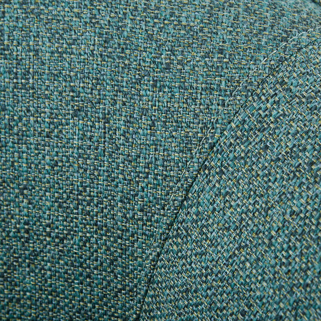 Fantasyy Upholstered Swivel Chair with Nailhead Trim and Curved Design