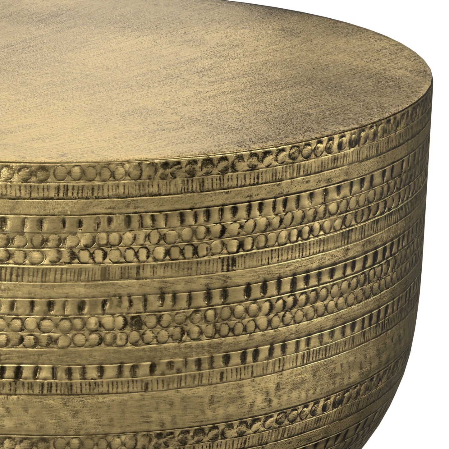 Imagination Large Round-Shaped Metal Coffee Table