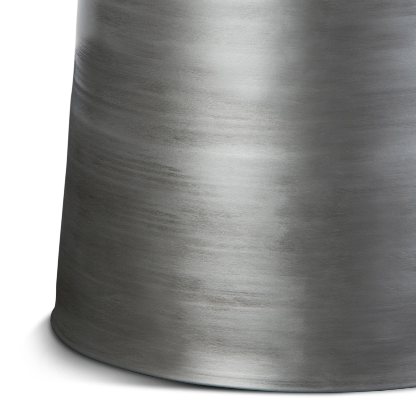 Solsticea Metal Accent Table with Round Top Design
