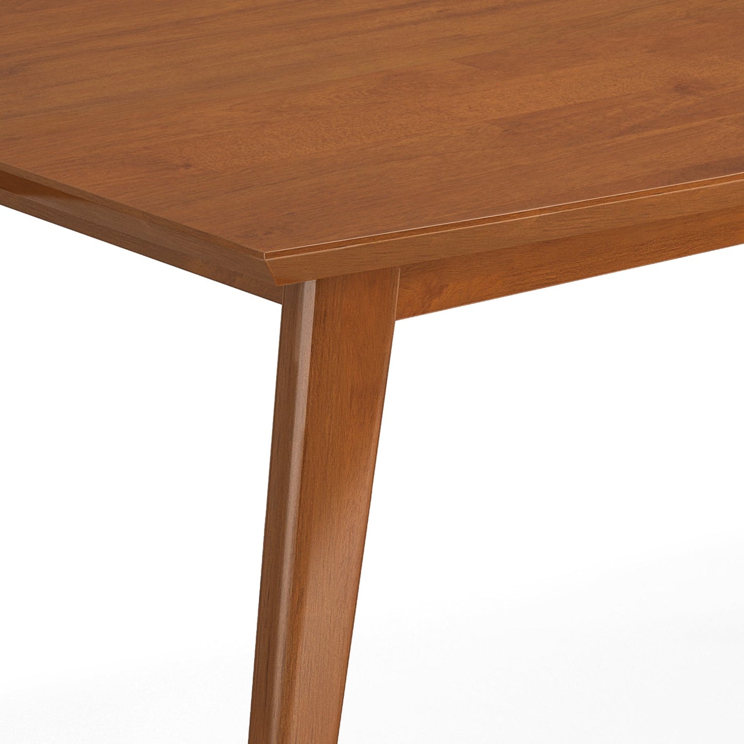 Delightful Rectangular Dining Table with Boat Shaped Top