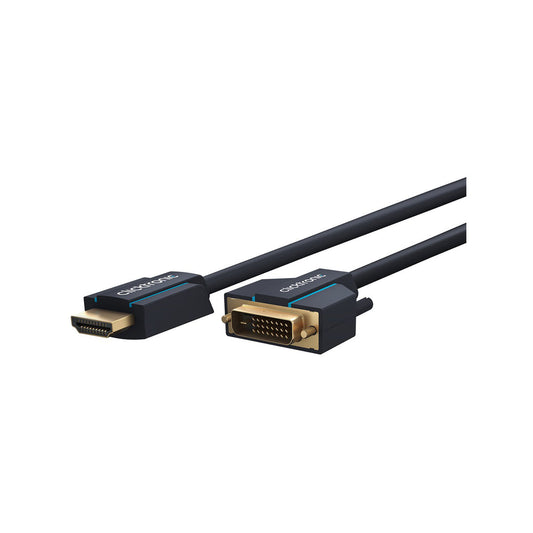 Clicktronic HDMI to DVI-D (24+1) 15m