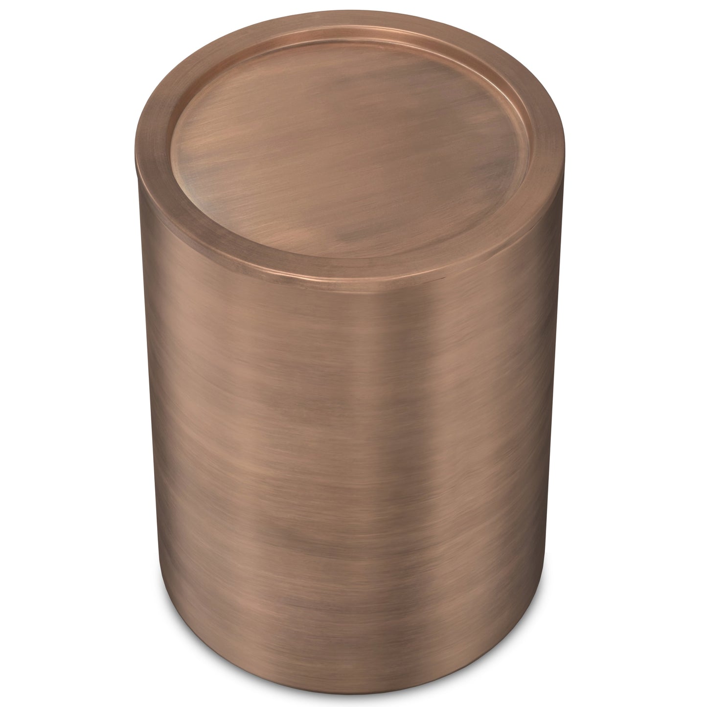 Hyperion Side Table with Round Cylinder Shape