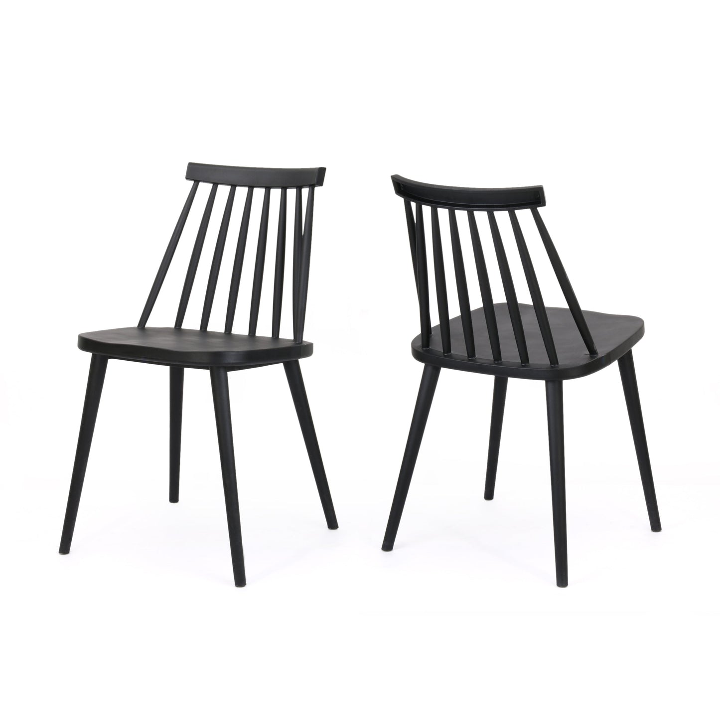 Rain 17" Dining Chair with Spindle Back, Set of 2