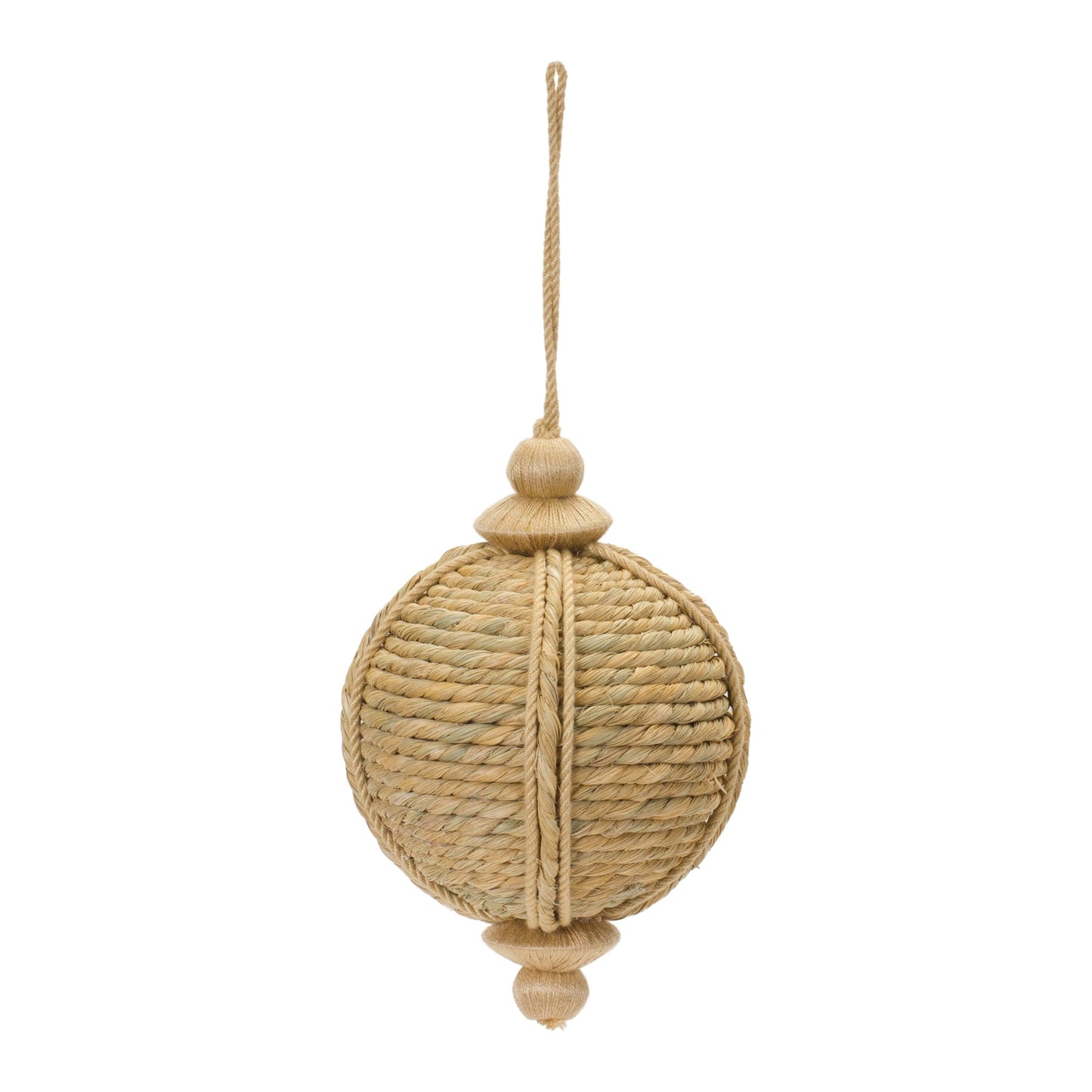 Jute Onion Ornament, Set of 4