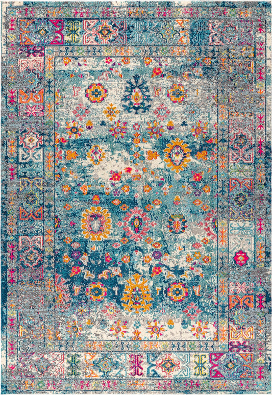 Bohemian FLAIR Boho Vintage Medallion Area Rug