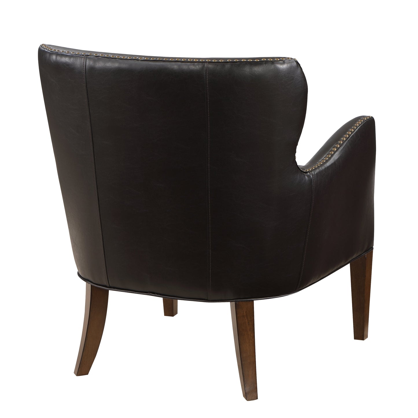 Erythrite Upholstered Accent Chair with Nailhead Trim and Removable Cushion
