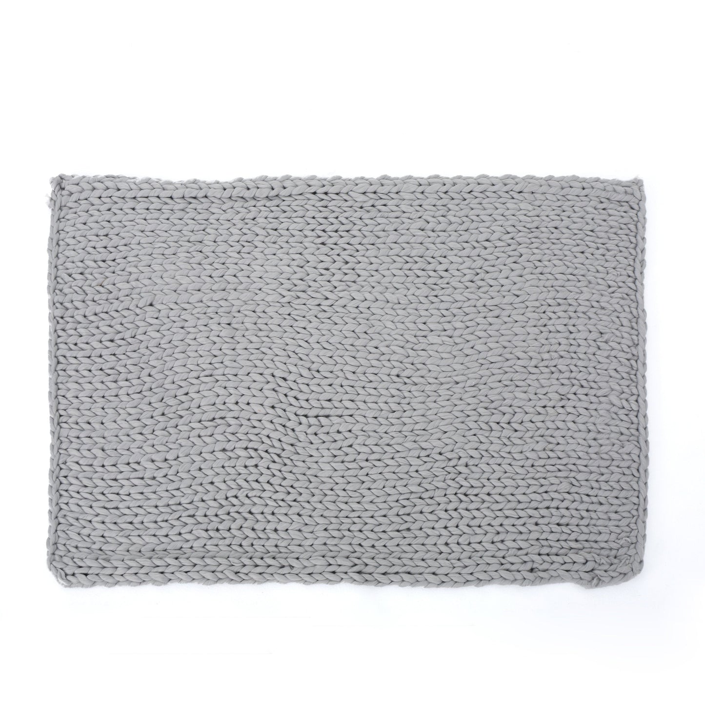 Estyl Knitted Braid Pattern Throw Blanket