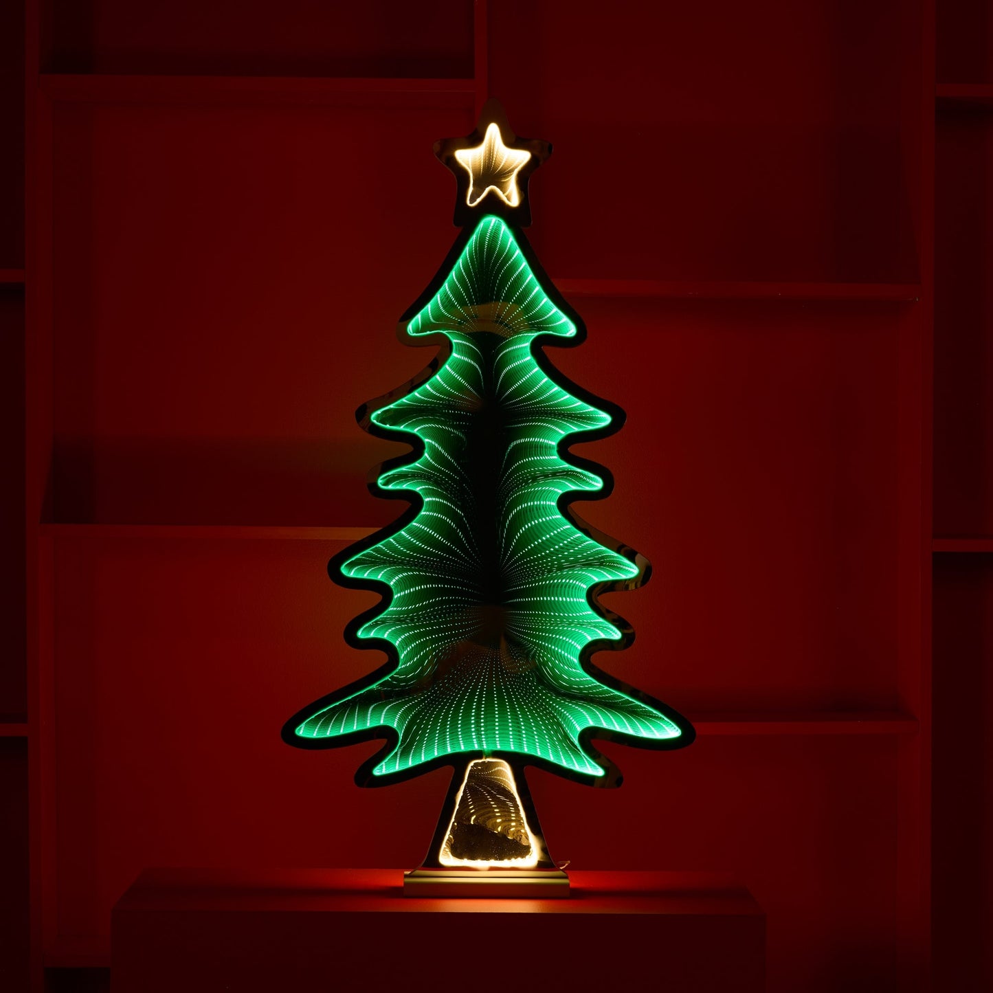 Christmas Tree Ekko Light Display 37.5"H