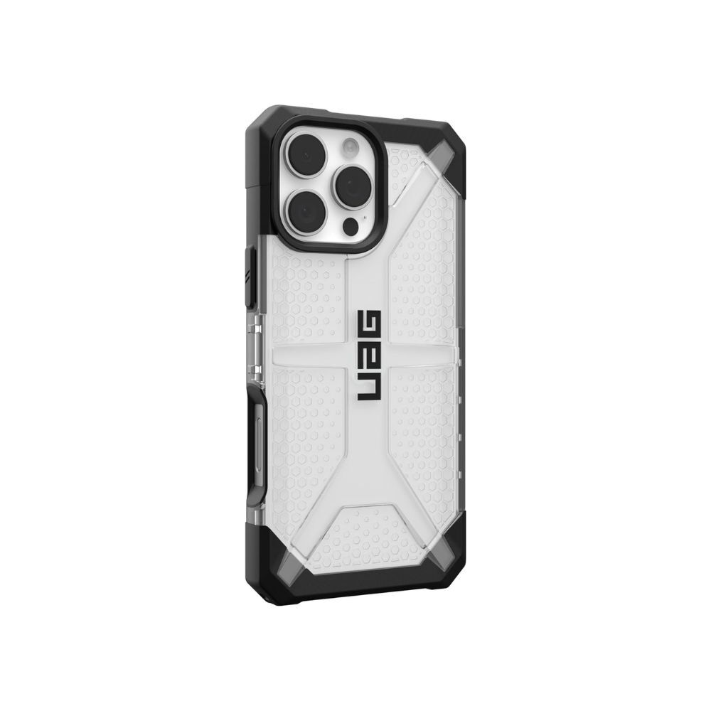 URBAN ARMOR GEAR Plasma Case for iPhone 16 Pro Max - Drop-Resistant, Wireless Charging (Clear)