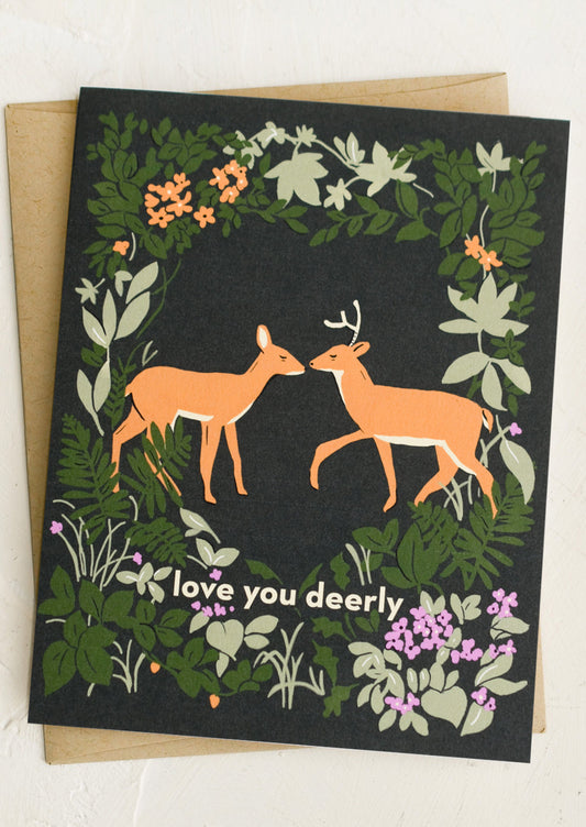 Love You Deerly Card