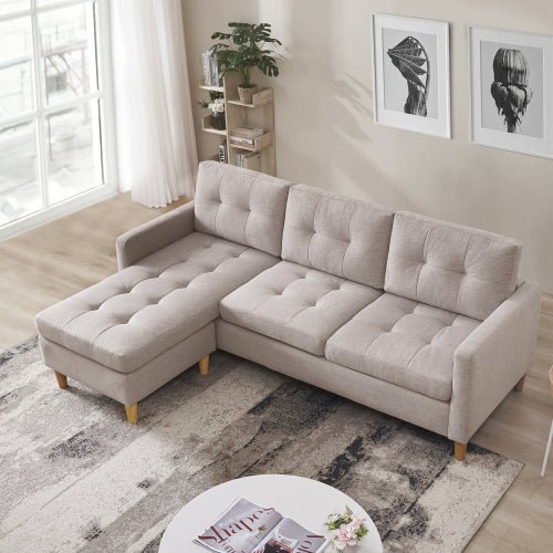Del Rey 87” Wide Convertible Sectional Sofa & Chaise