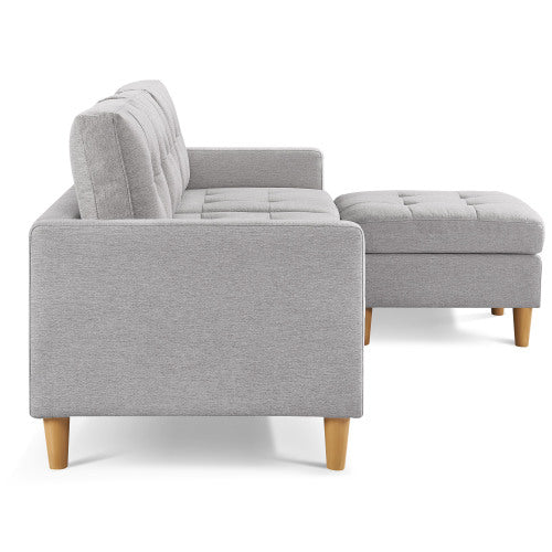 Del Rey 87” Wide Convertible Sectional Sofa & Chaise