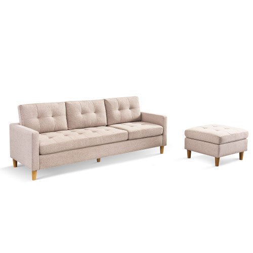 Del Rey 87” Wide Convertible Sectional Sofa & Chaise