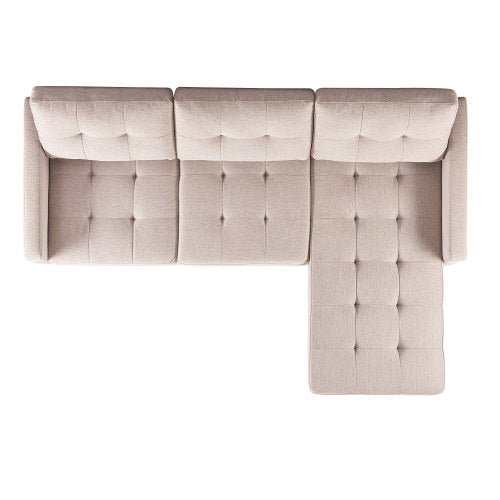 Del Rey 87” Wide Convertible Sectional Sofa & Chaise