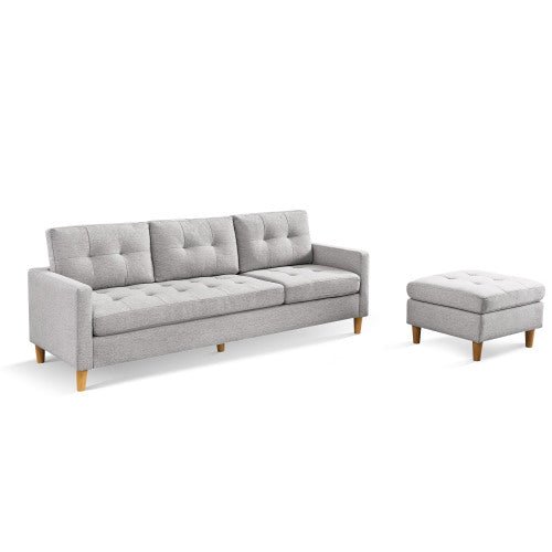 Del Rey 87” Wide Convertible Sectional Sofa & Chaise