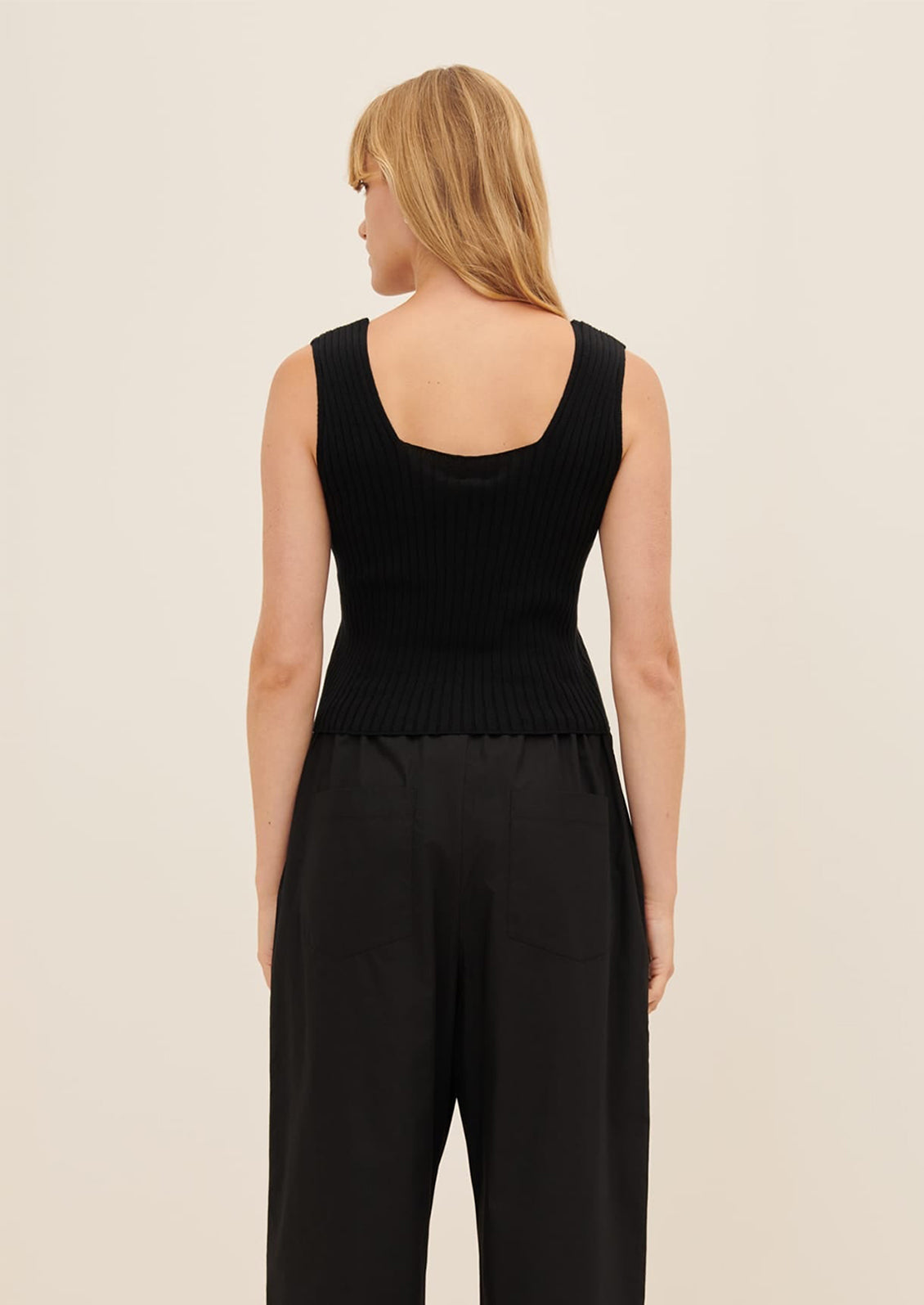 Delta Rib Cotton Singlet