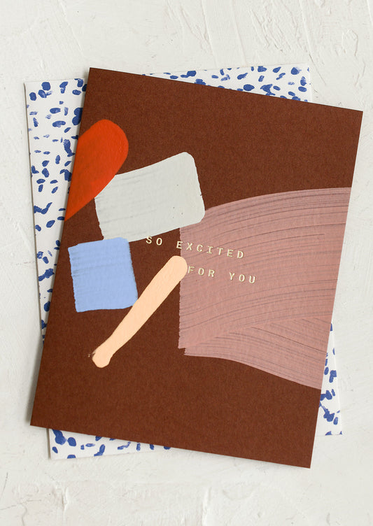 Derby So Excited For You Card