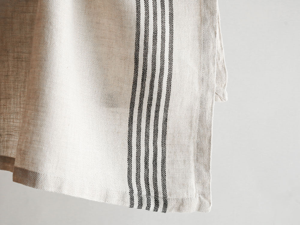 100% Linen Striped Napkin, Set of 4