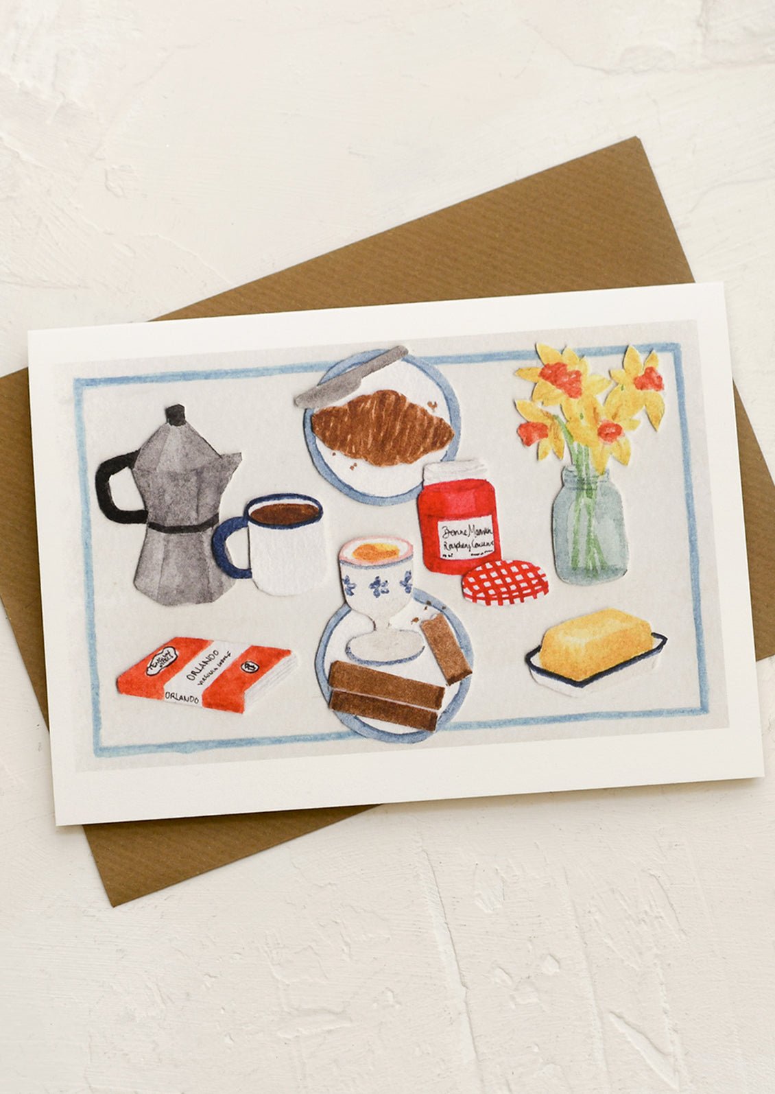 Picnic Scene Blank Card