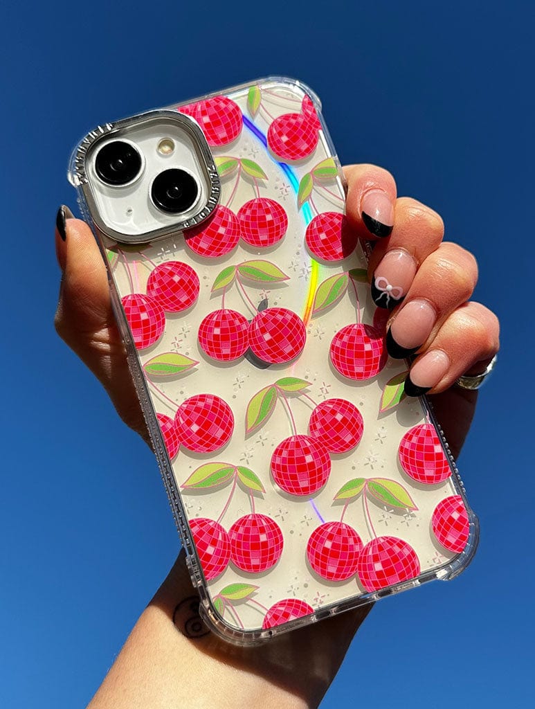 Disco Cherries Shock iPhone Case