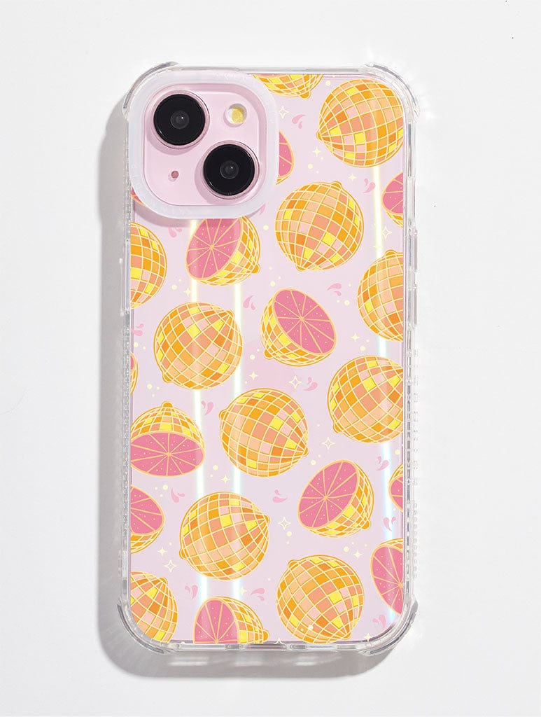 Disco Pink Grapefruit Shock iPhone Case